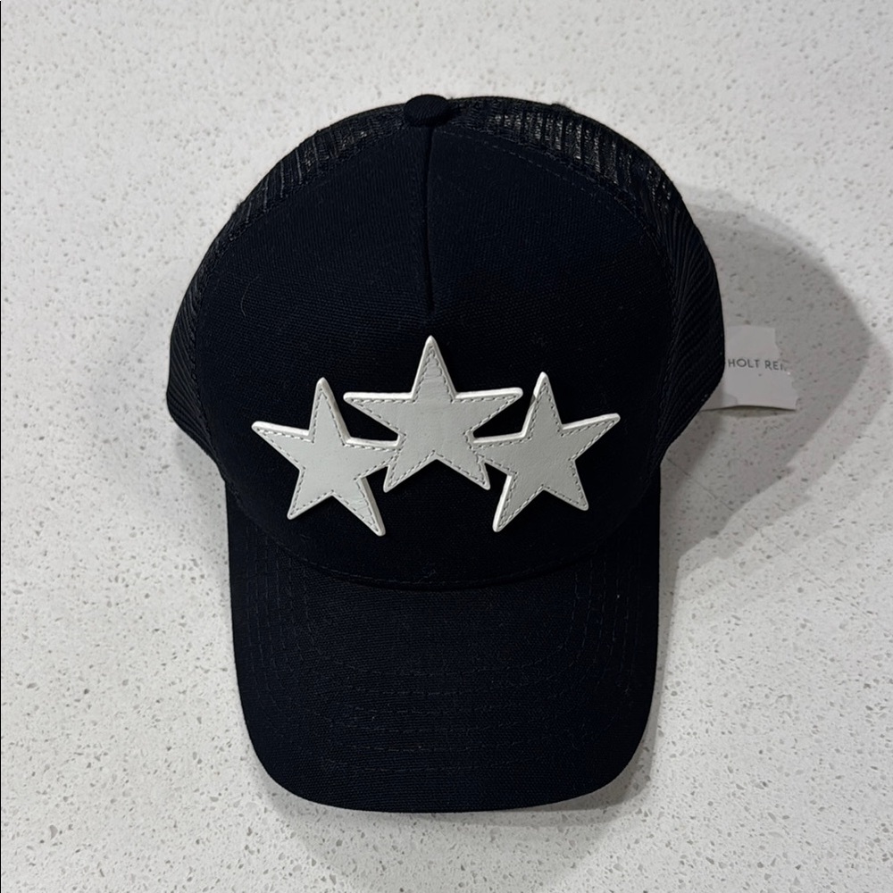 AMIRI Black Mesh Cap